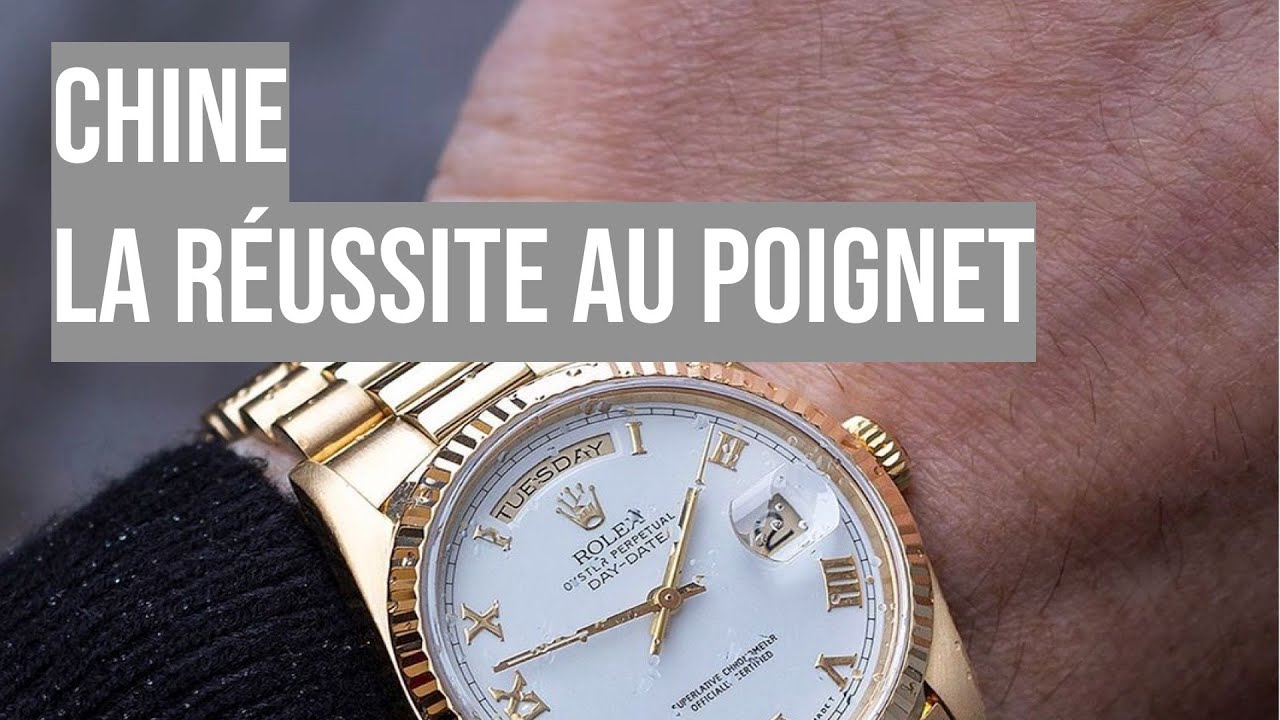 Chine : la folie des montres de luxe