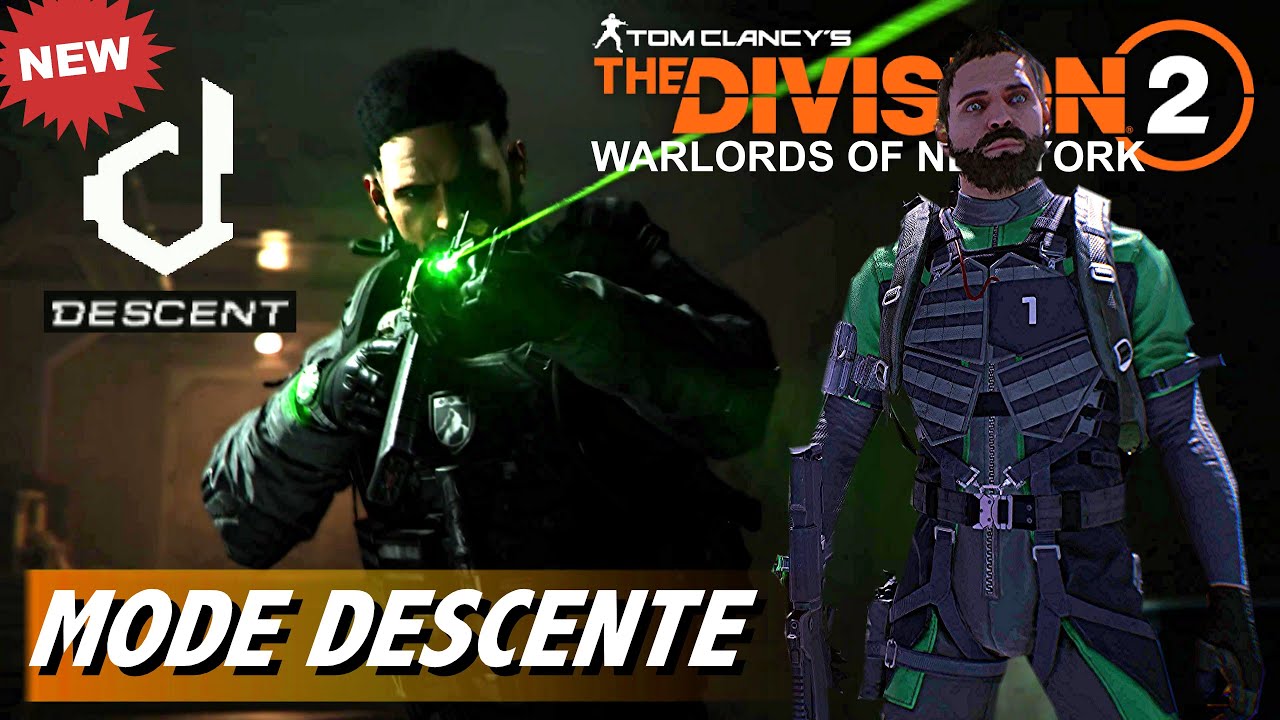 THE DIVISION 2 - DÉCOUVERTE Solo du Mode DESCENTE / DESCENT jusqu'au NEMESIS