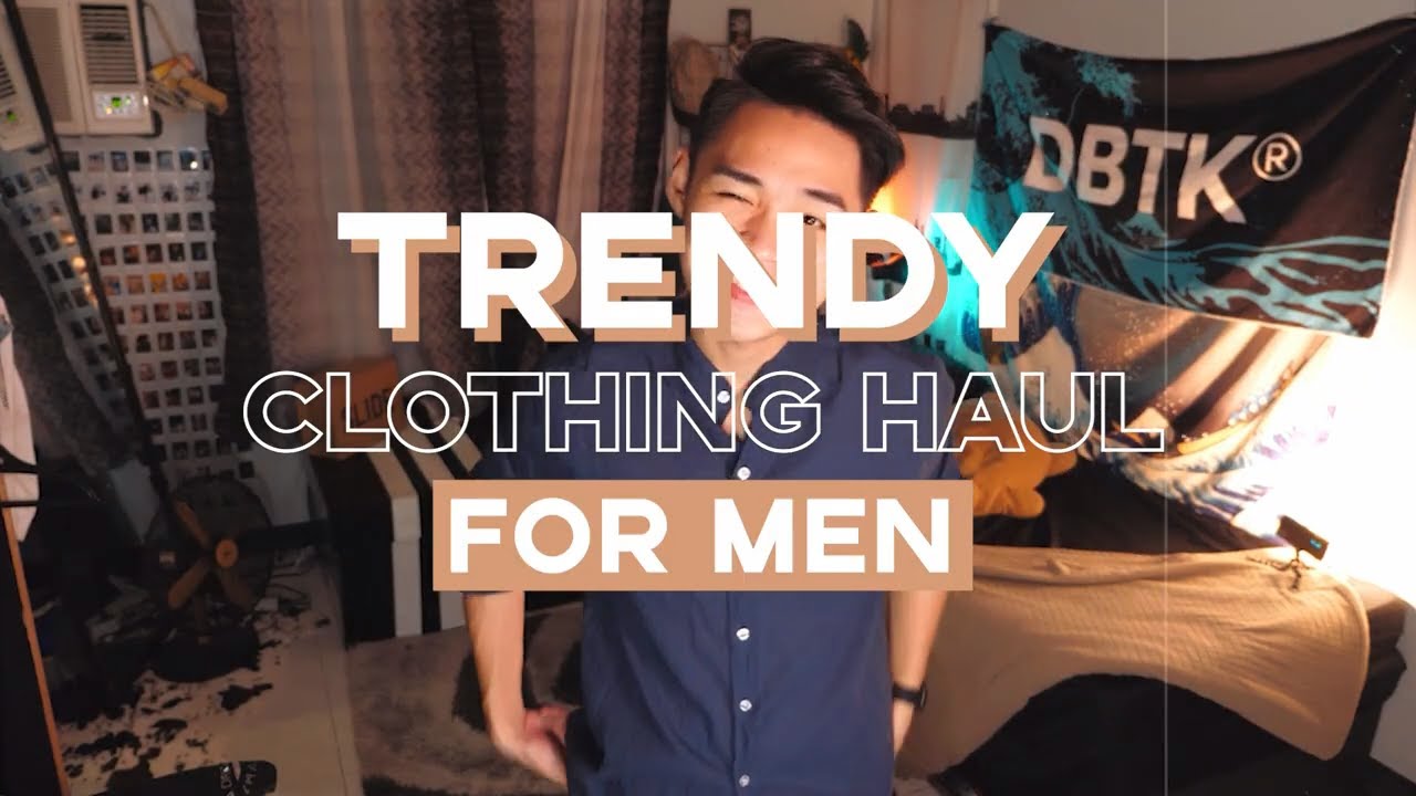 Trendy Clothing Haul for Men | NEWCHIC 2021 | Cedrix Eligio
