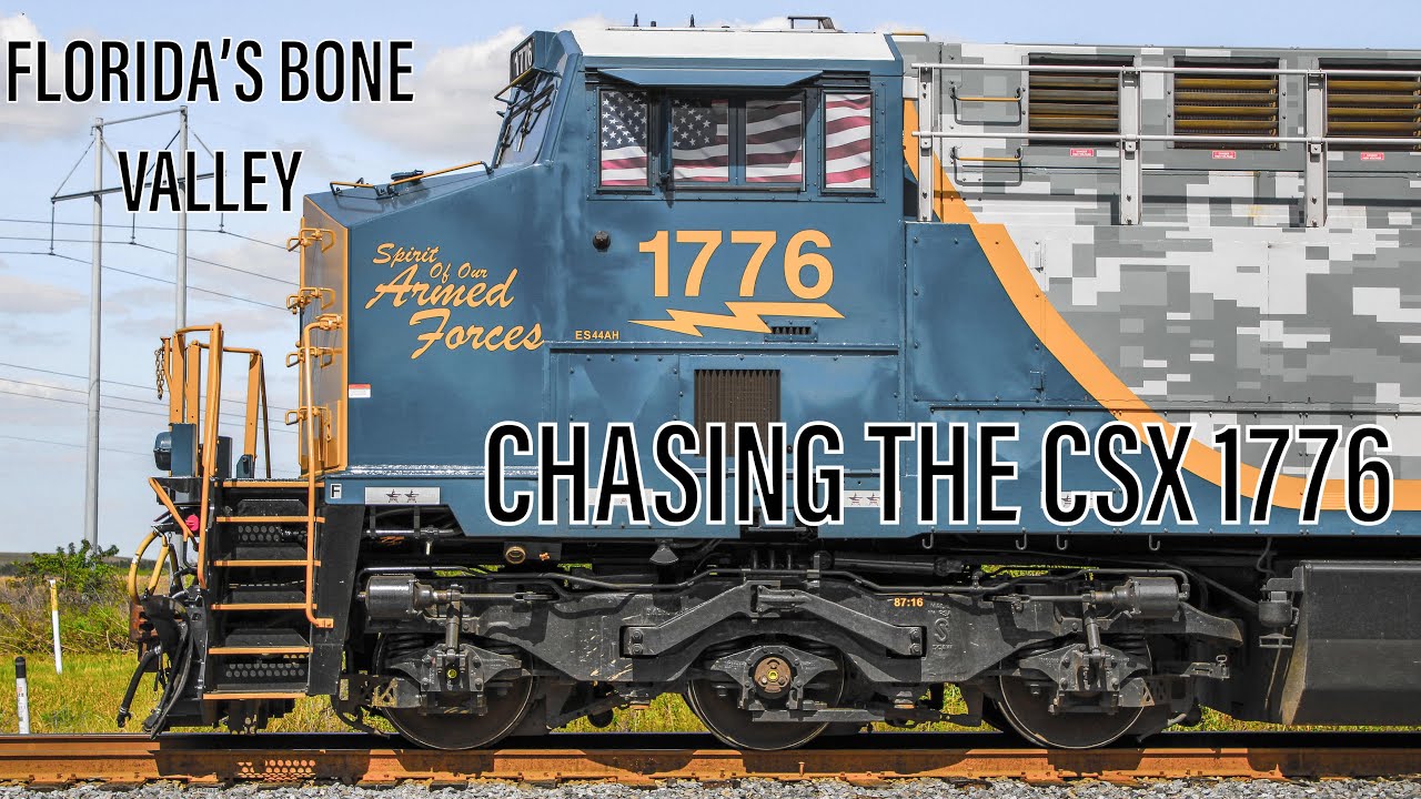 CSX 1776 Chase Through the Bone Valley