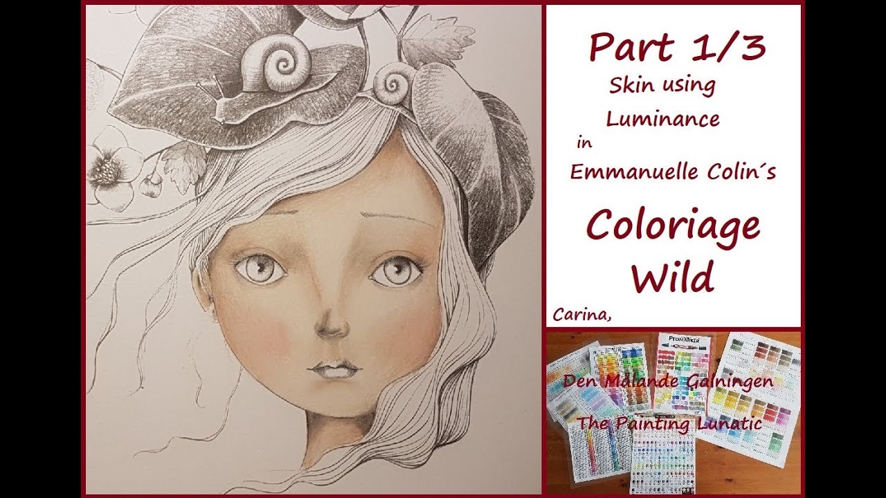 Part 1/3  Skin using Luminance in Coloriage Wild