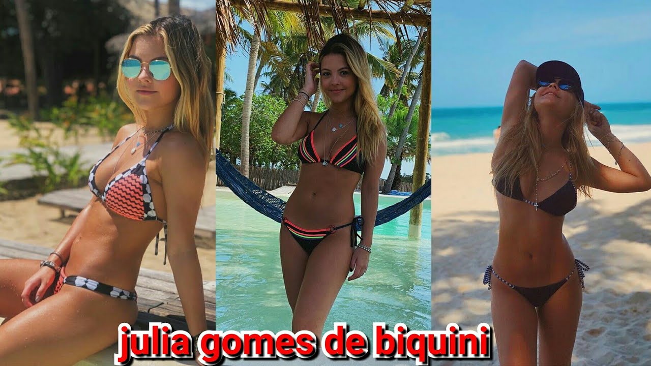 Julia Gomes - de biquini