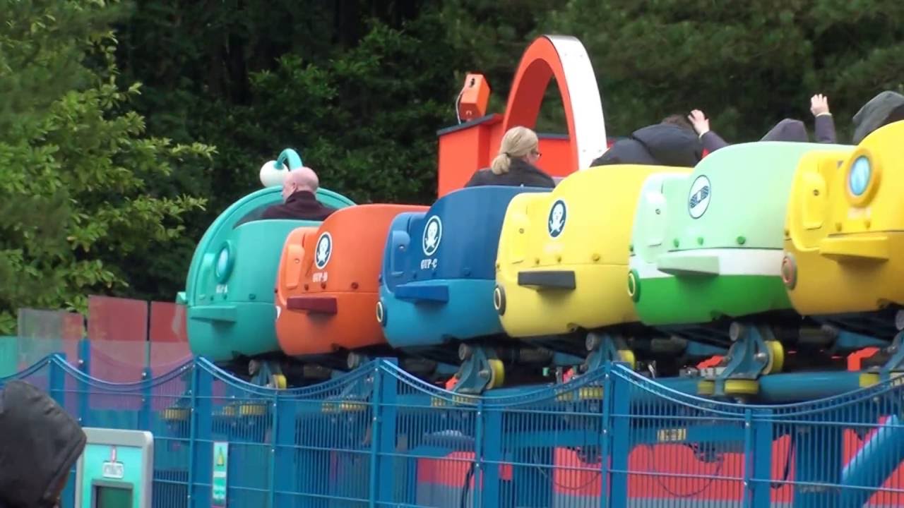 Octonauts roller coaster ride, Cbeebies land, Alton Towers Resort June 2016