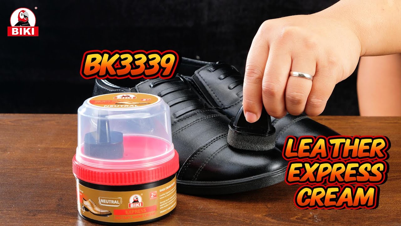 BK3339 Shoe Polish Cream | Leather Shoe Care & Shine Test