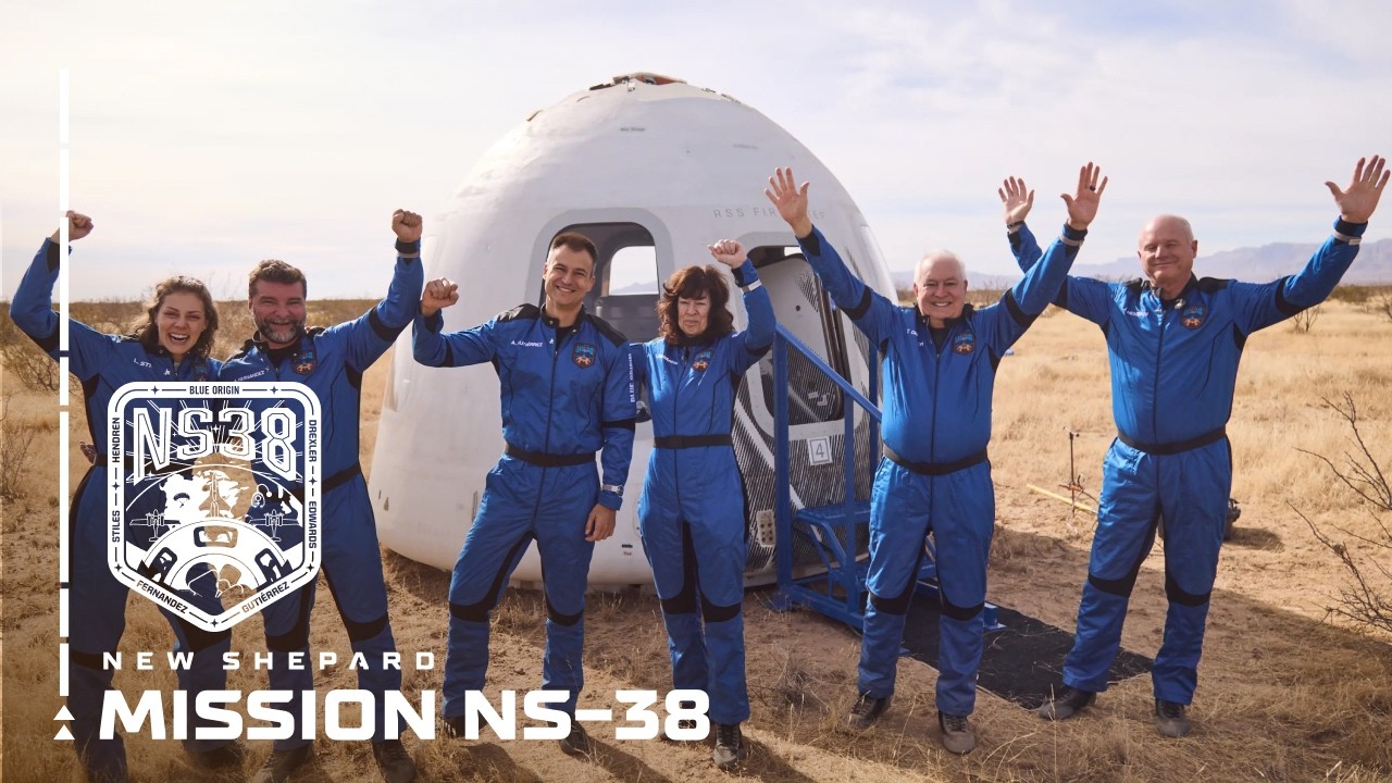 Replay: New Shepard Mission NS-38 Webcast