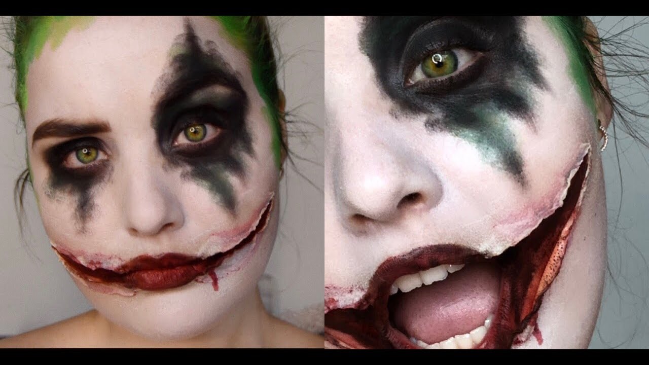 EASY JOKER #MAKEUP TUT // #SPECIALEFFECTS #BODYPAINT // MELISSANI MUA