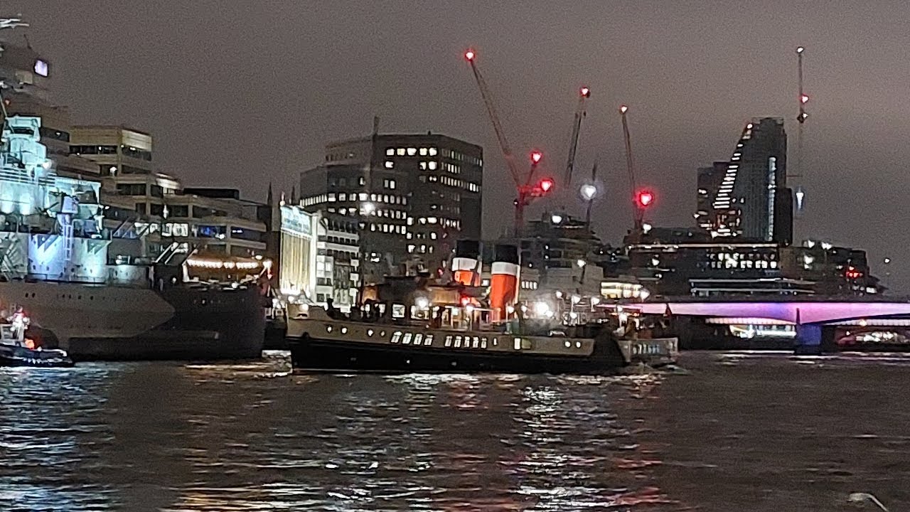 PS Waverley final London departure 2025