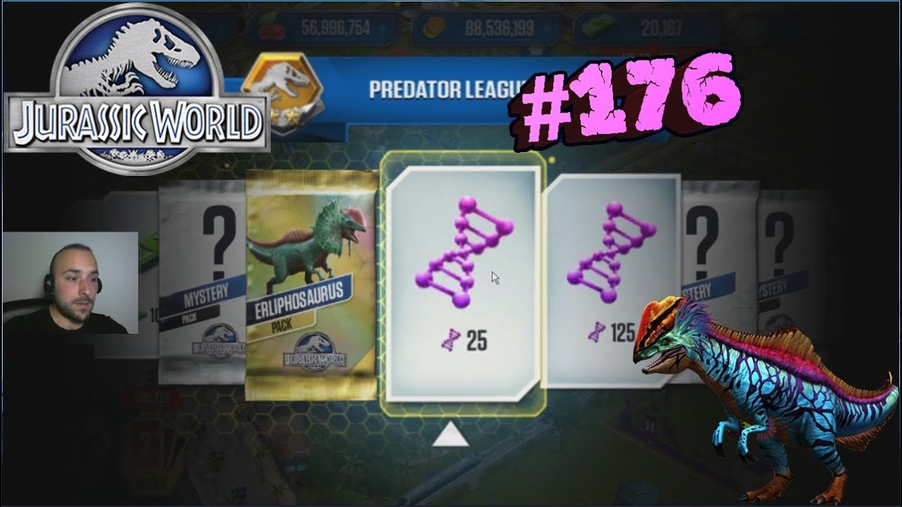 Erliphosaurus Yandan Yandan Geliyor - Jurassic World # 176