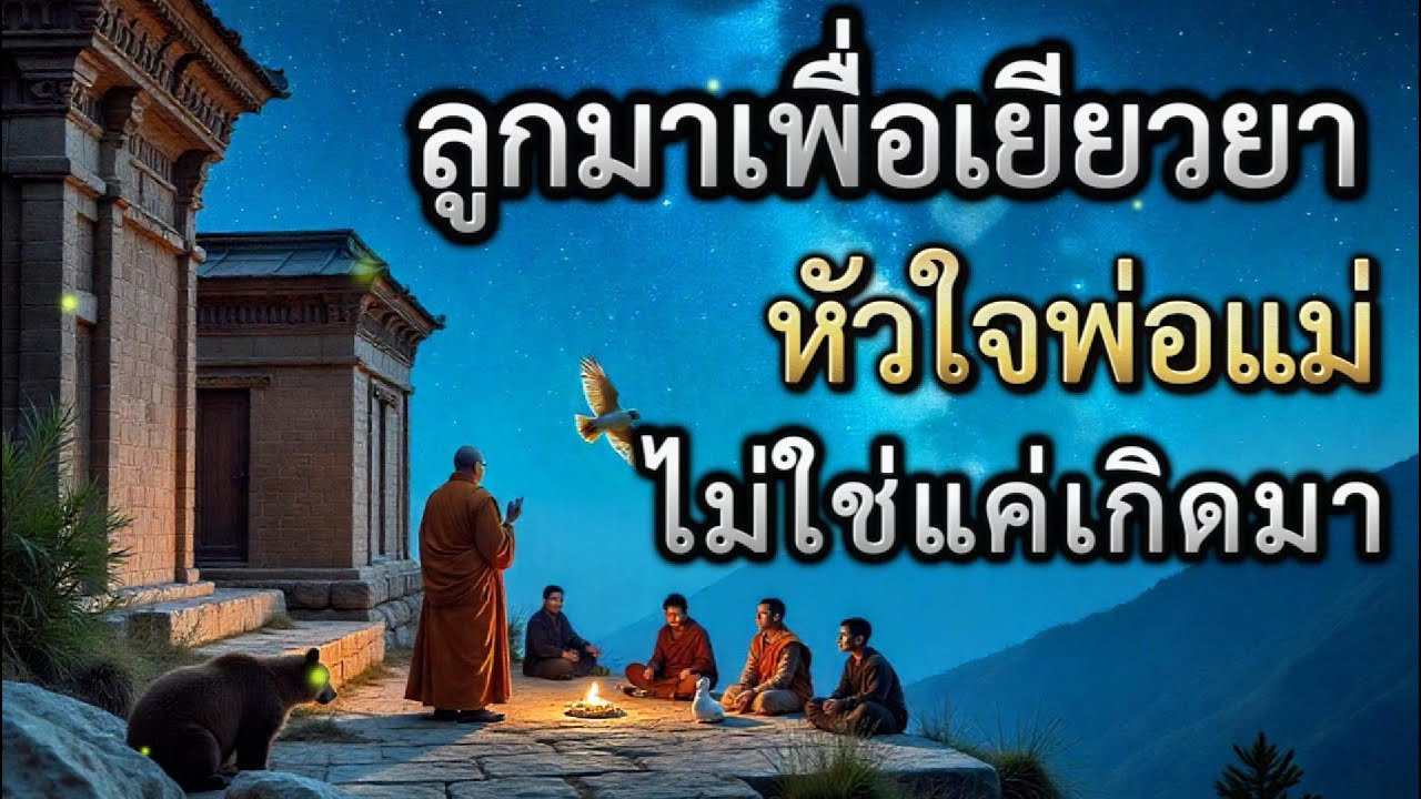 ลูกมาเพื่อเยียวยาหัวใจพ่อแม่ ไม่ใช่แค่เกิดมา