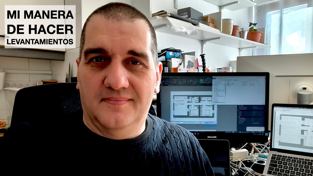 Qui&eacute;n soy y c&oacute;mo trabajo como delineante | Medici&oacute;n con l&aacute;ser y planos en AutoCAD