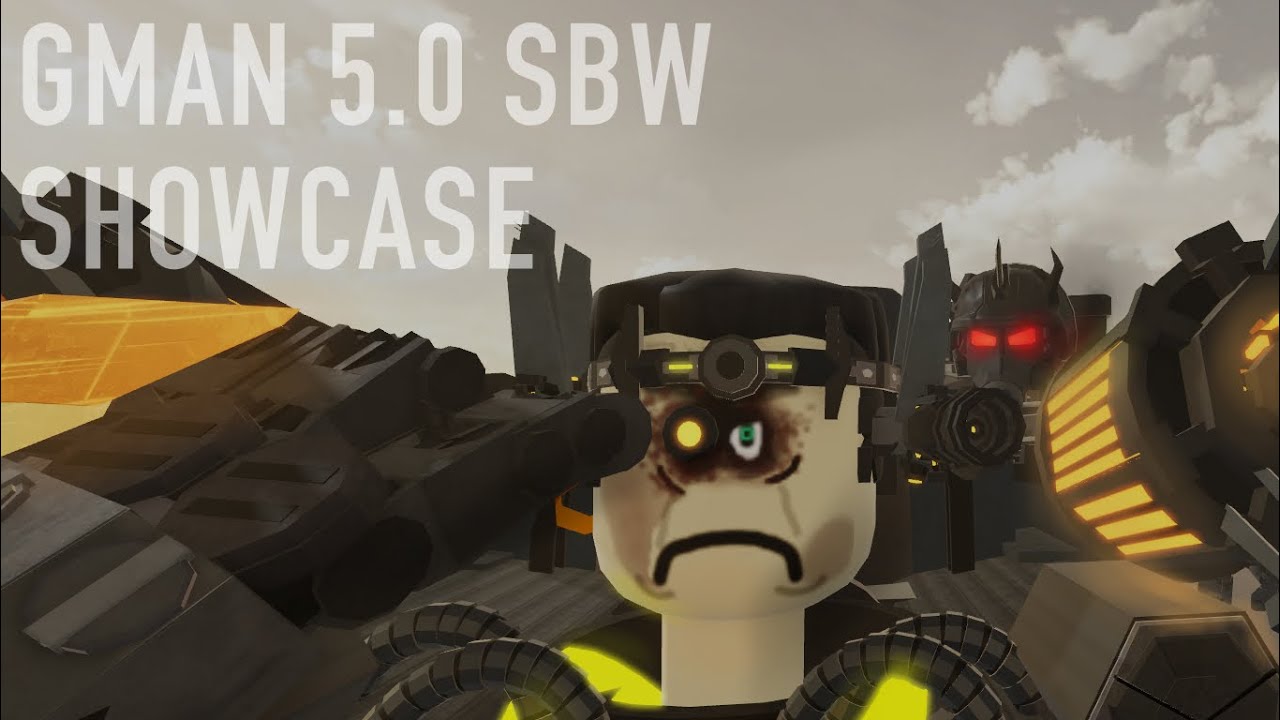 GMAN 5.0 STRANGE BATHTUB WAR/SBW SKIBIDI TOILET CUSTOM MORPH SHOWCASE