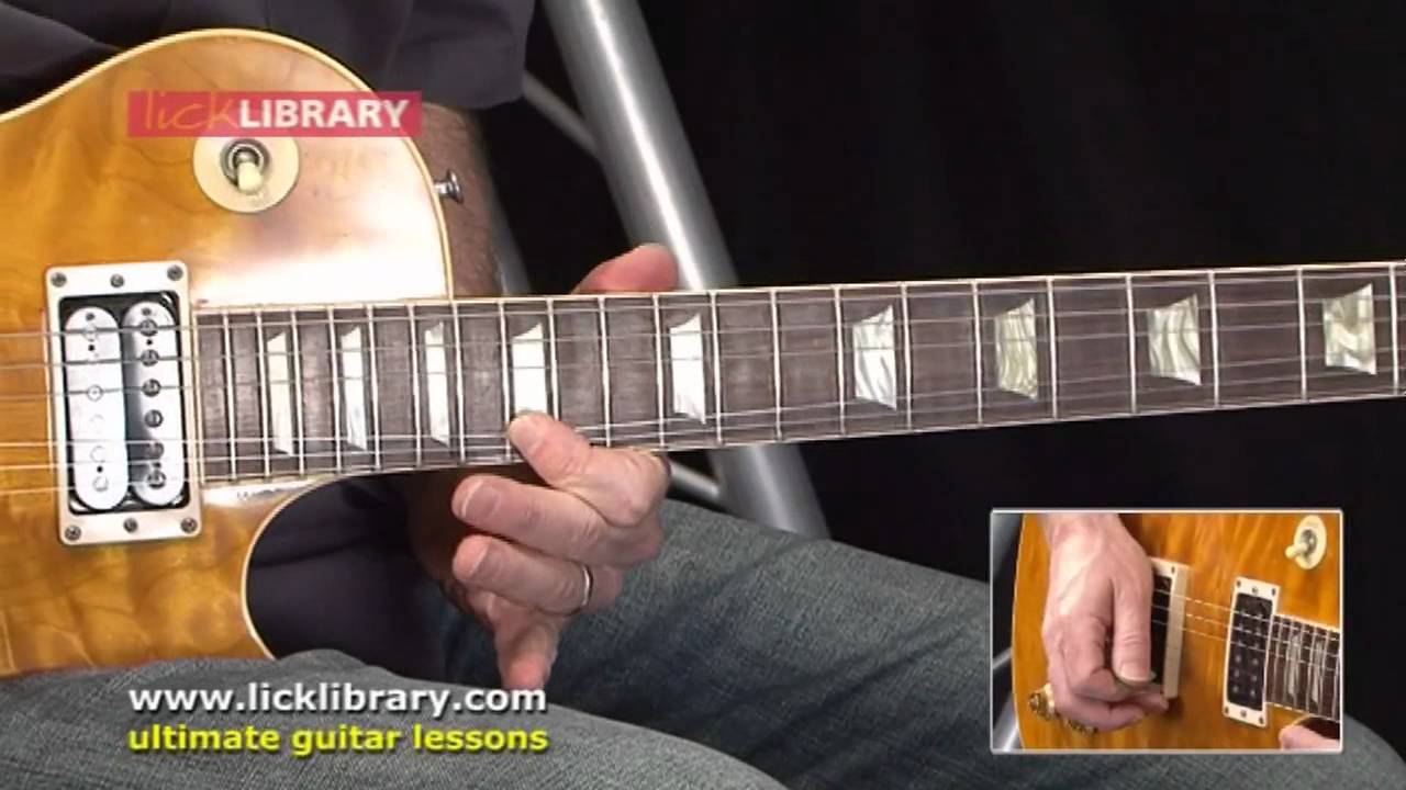 Joe Bonamassa Style Guitar Quick Licks DVD - Guitar Lessons With Danny Gill Licklibrary