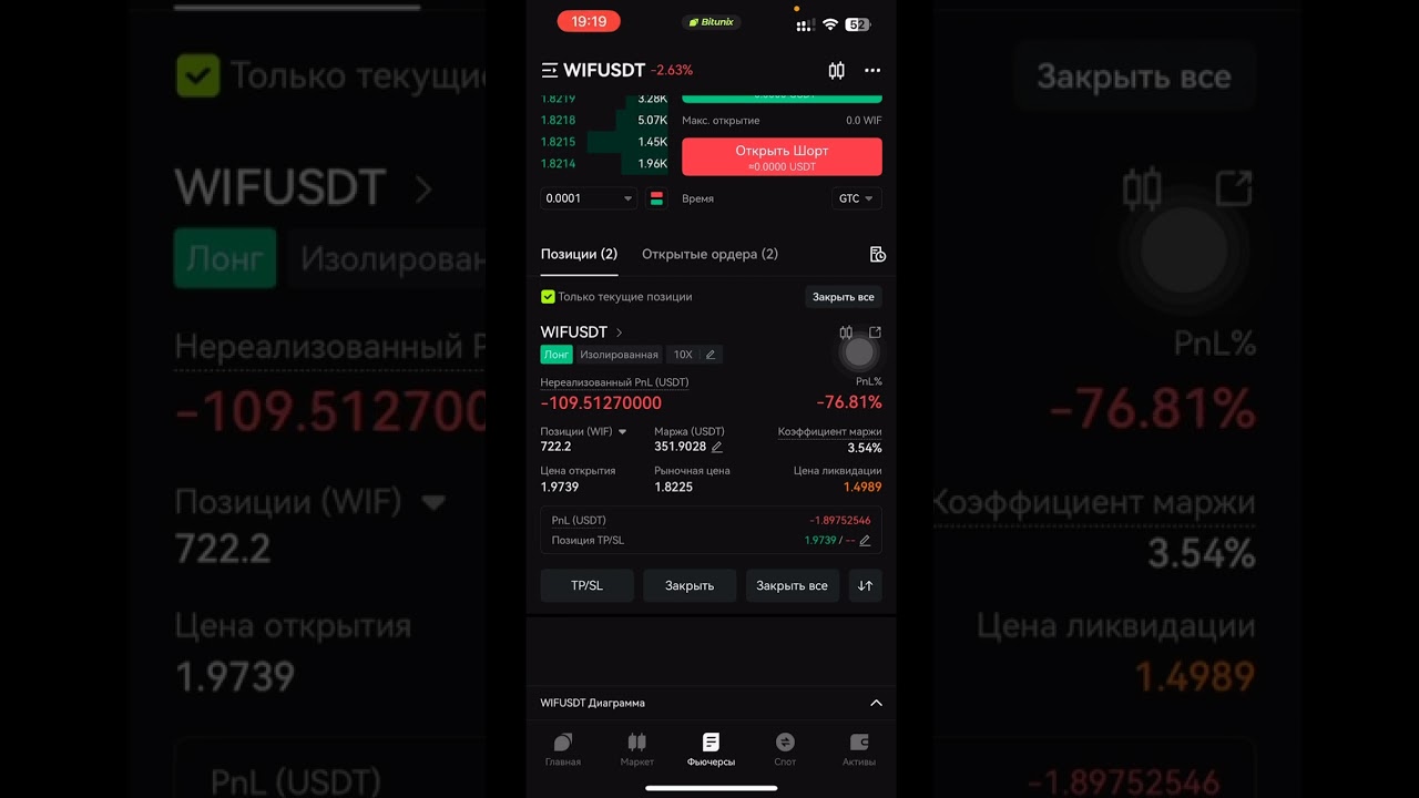 Биржа Bitunix-обзор на русском|КАК ИЗБЕЖАТЬ ЛИКВИДАЦИИ|Часть 8 #bitunix  #trending #crypto #btccoin