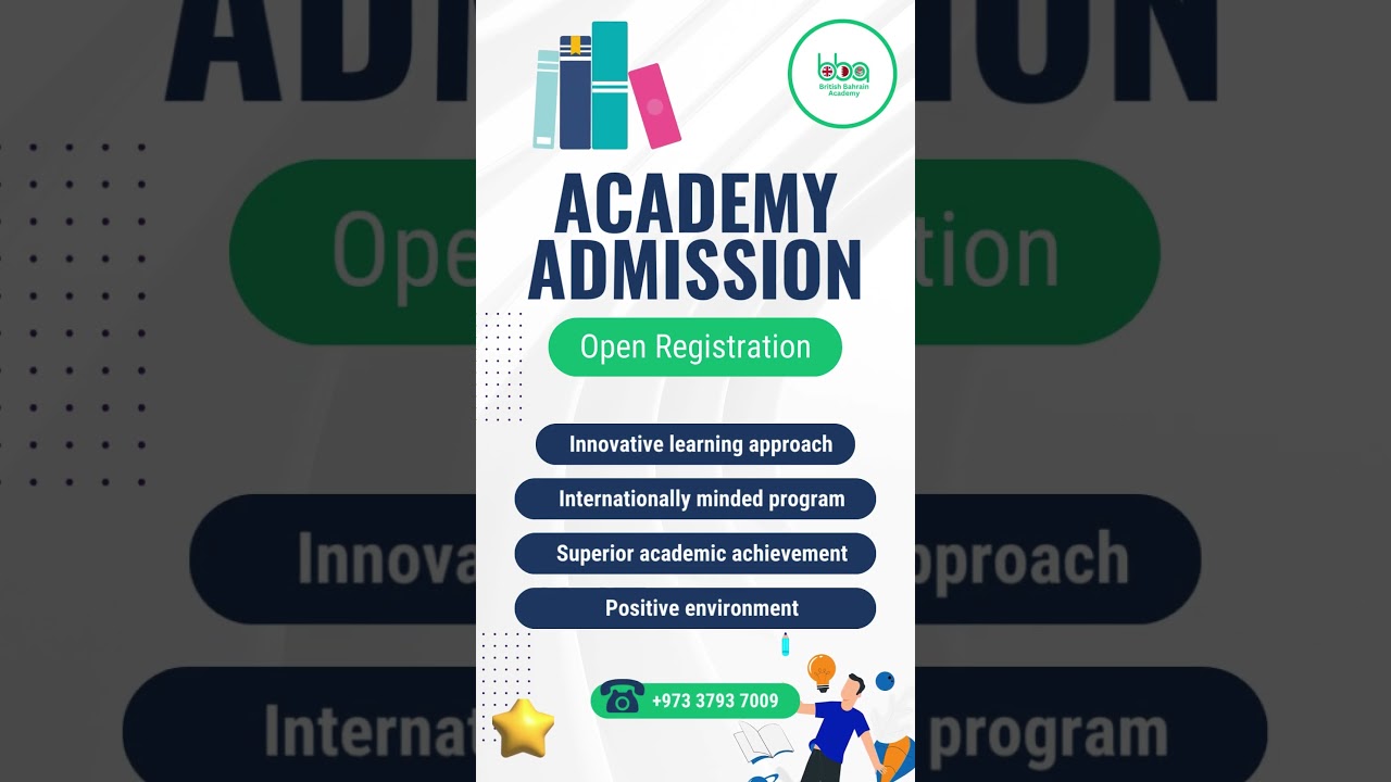 British Bahrain Academy open for Admission #britishbahrainacademy #education #bahraineducation