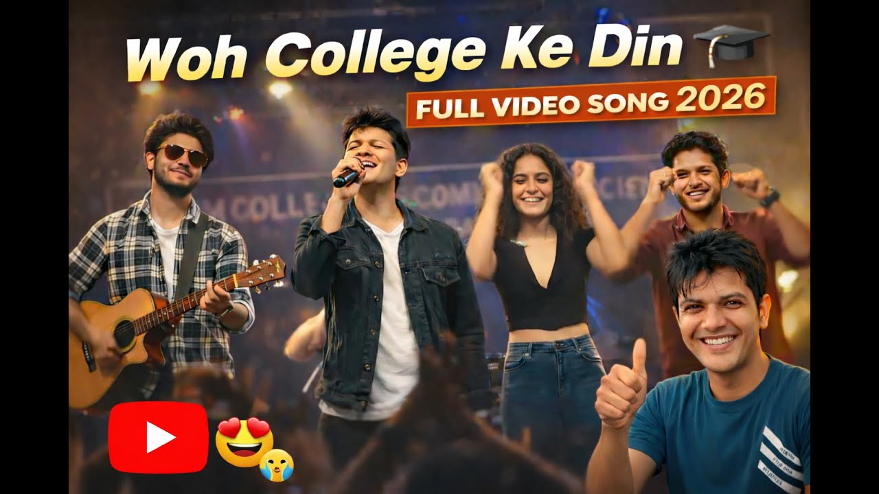 WOH COLLEGE KE DIN... | College Memories Song 💛 | Dosti, Masti & Yaadein 🎓 By: VIKAS VISARIA