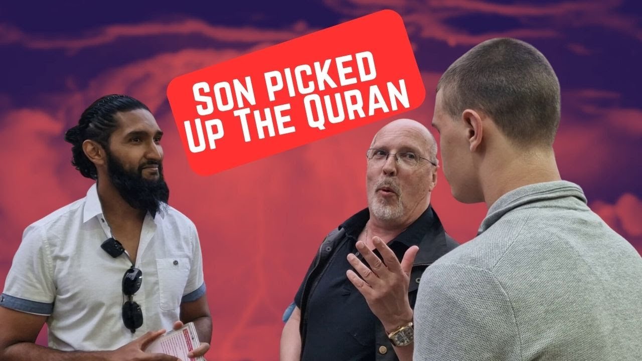 1st Time Seeing Muslim Handing Out Free Quran! Ridwan And Christian Father & Son | Brick Lane Dawah