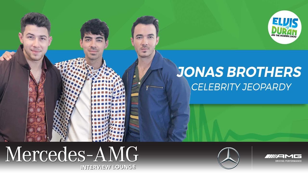 Jonas Brothers: Celebrity Jeopardy | Elvis Duran Show