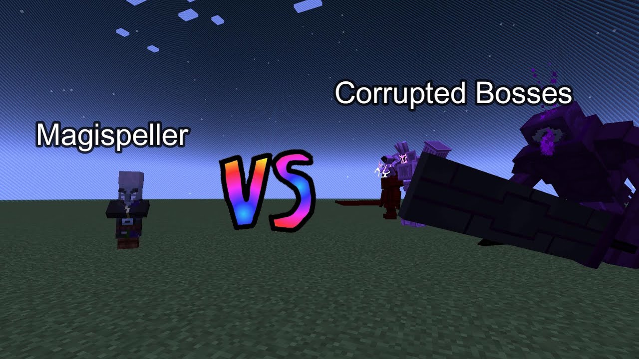 Magispeller vs Corrupted Bosses | Minecraft  Mob Battle