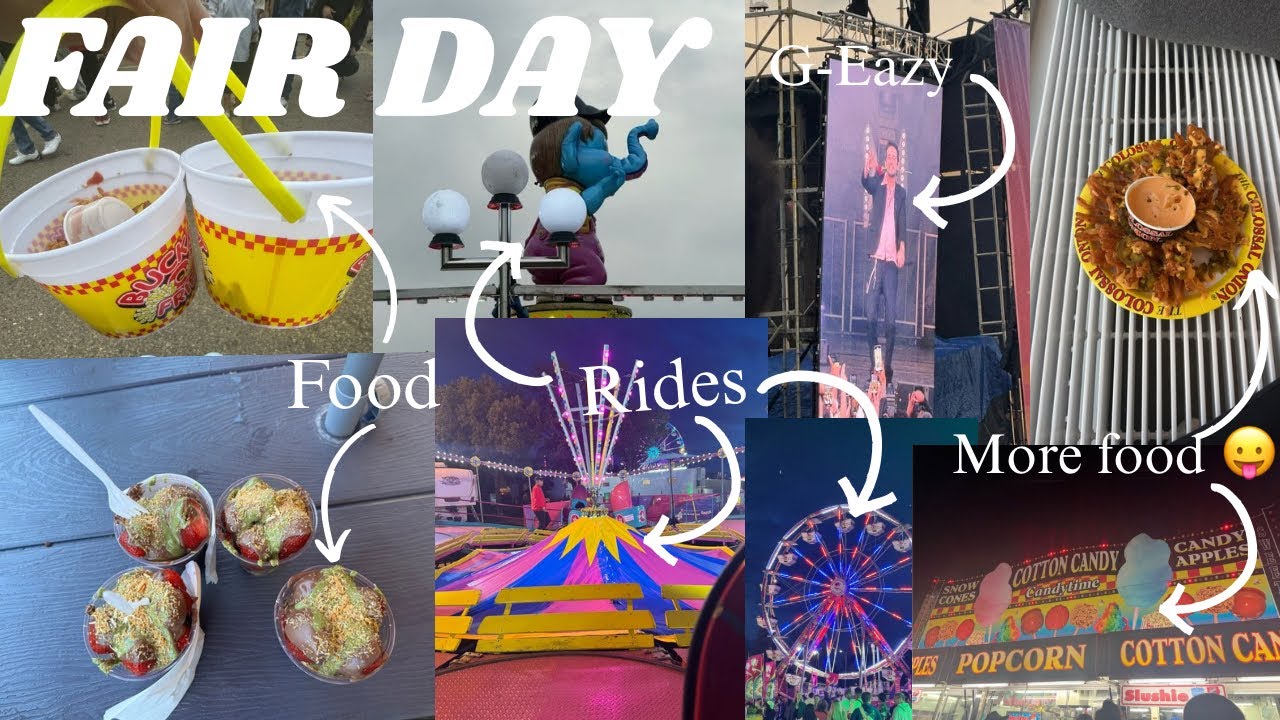 Come with me and my family to the fair 🎠🎡🎢🎟️| IT’S FAIR DAY 