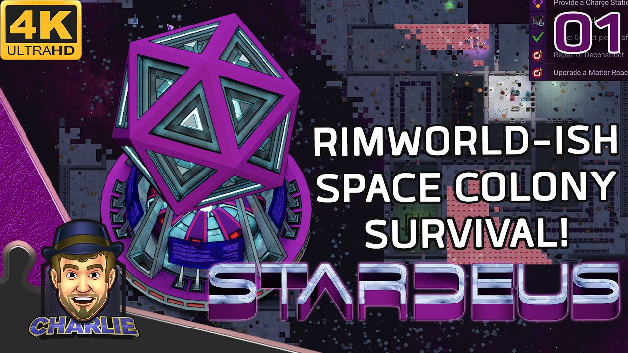 EXPLORE SPACE and FIND A HOME in STARDEUS! - Stardeus Closed Alpha Gameplay 01