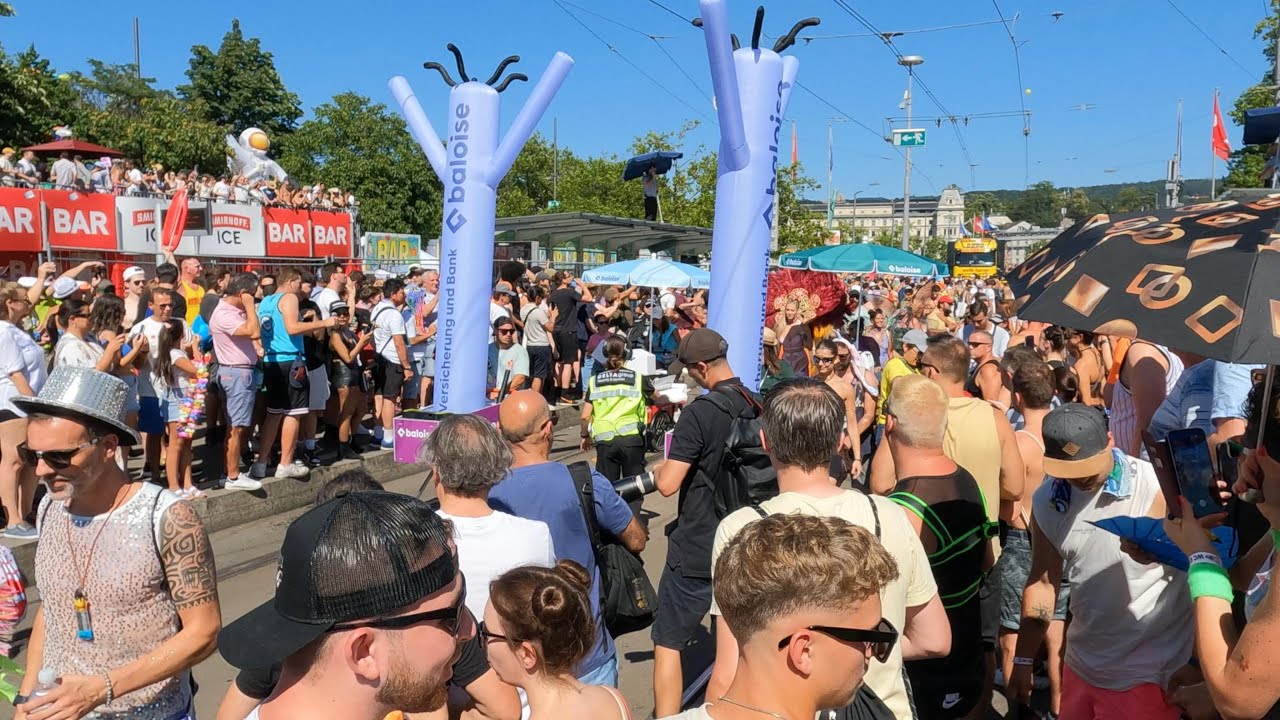 Street Parade, Zürich 2024 4K, by Foto Martins
