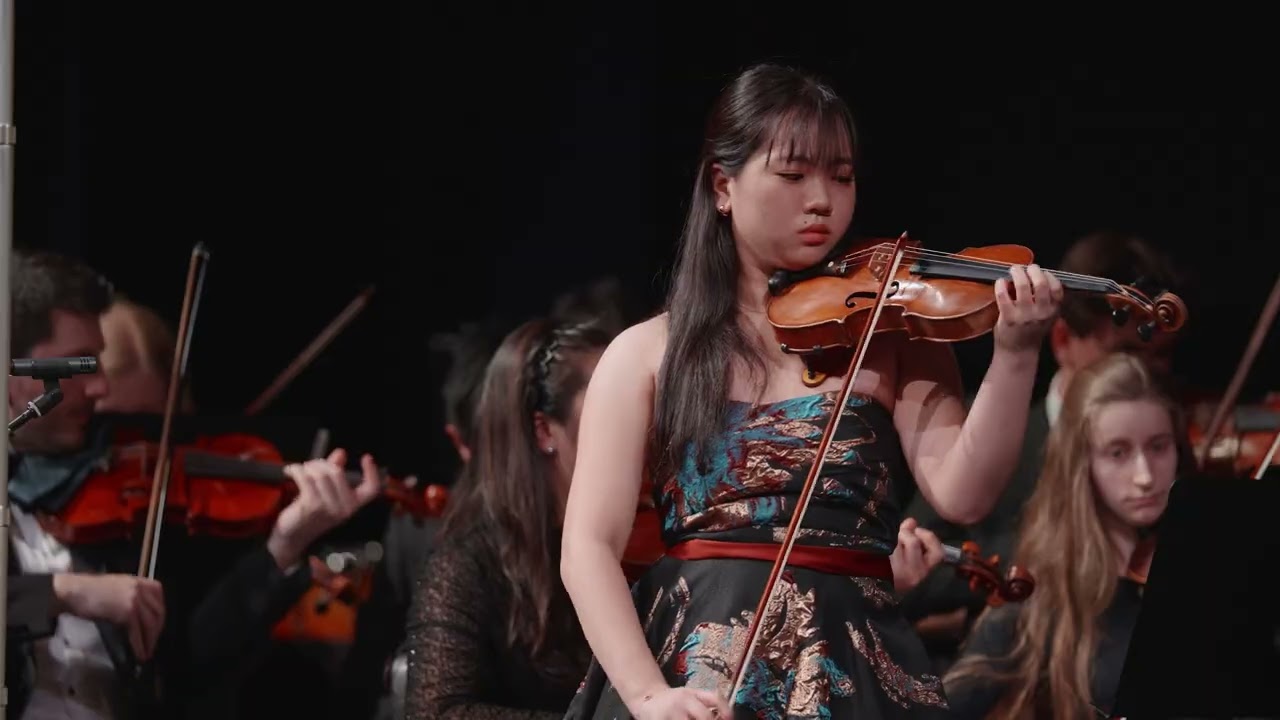 The Ludwig Symphony, Charlotte Jeong-violin, Vieuxtemps Violin Concerto 5, Thomas Ludwig conducts.