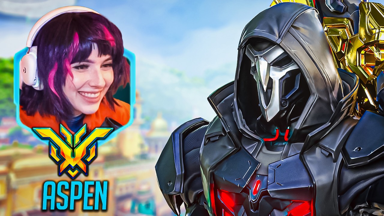 So I got Aspen on my team in Overwatch 2