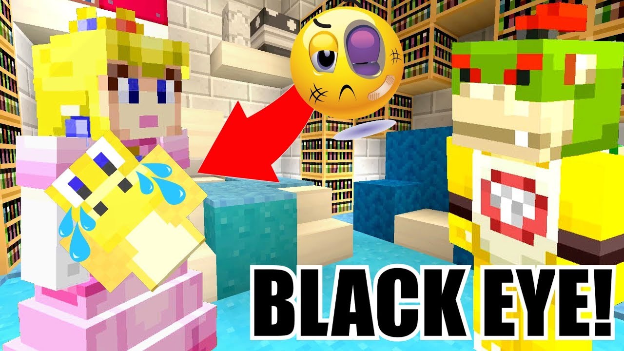 *ACCIDENT* BOWSER JR PUNCHES HIS BABY BROTHER! *BLACK EYE!* | Super Mario Series | Minecraft [288]