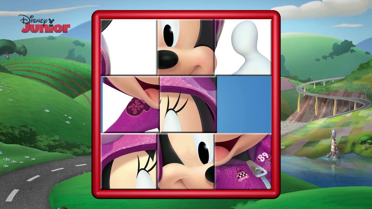 Puzzle Disney Junior - Mickey et ses amis : Top départ !