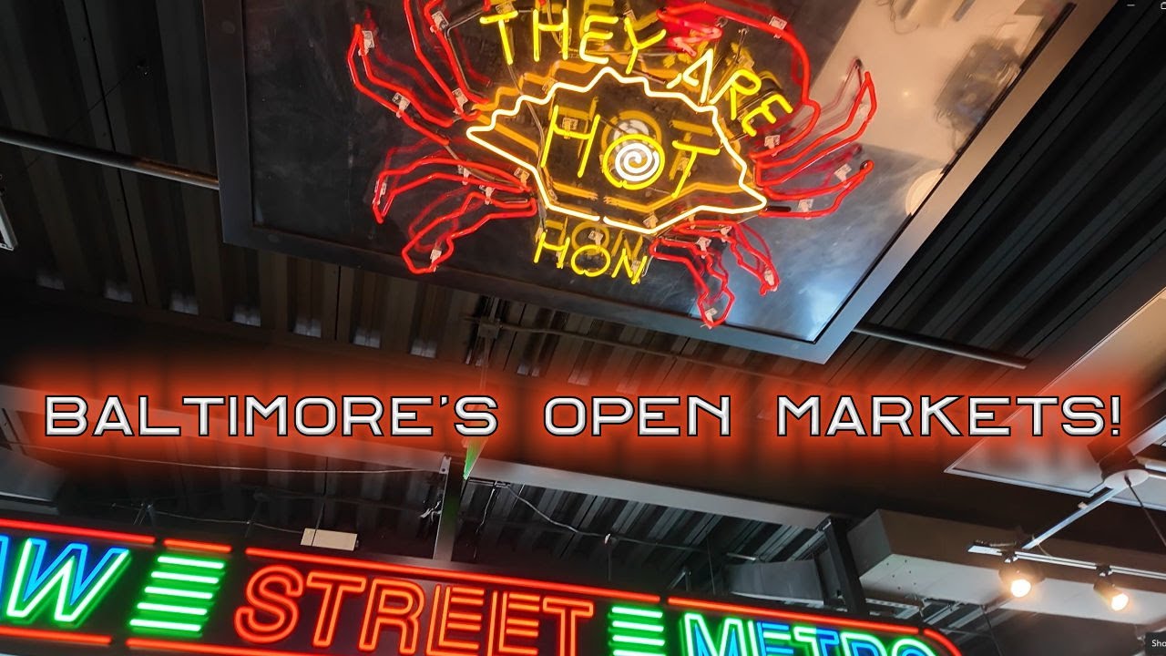 Things to do in Baltimore: Open Market Tour!