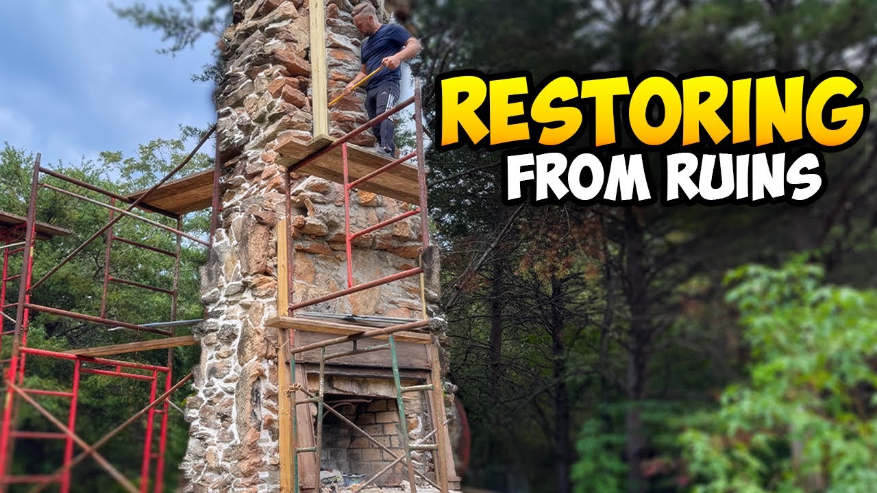 Saving an Abandoned 250-Year-Old Chimney Before It Collapses (Part 1)