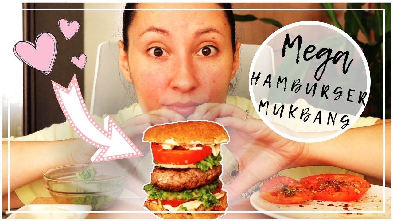 MEGA HAMBURGER MUKBANG EATING SHOW ITA #19 - Credo di aver esagerato!