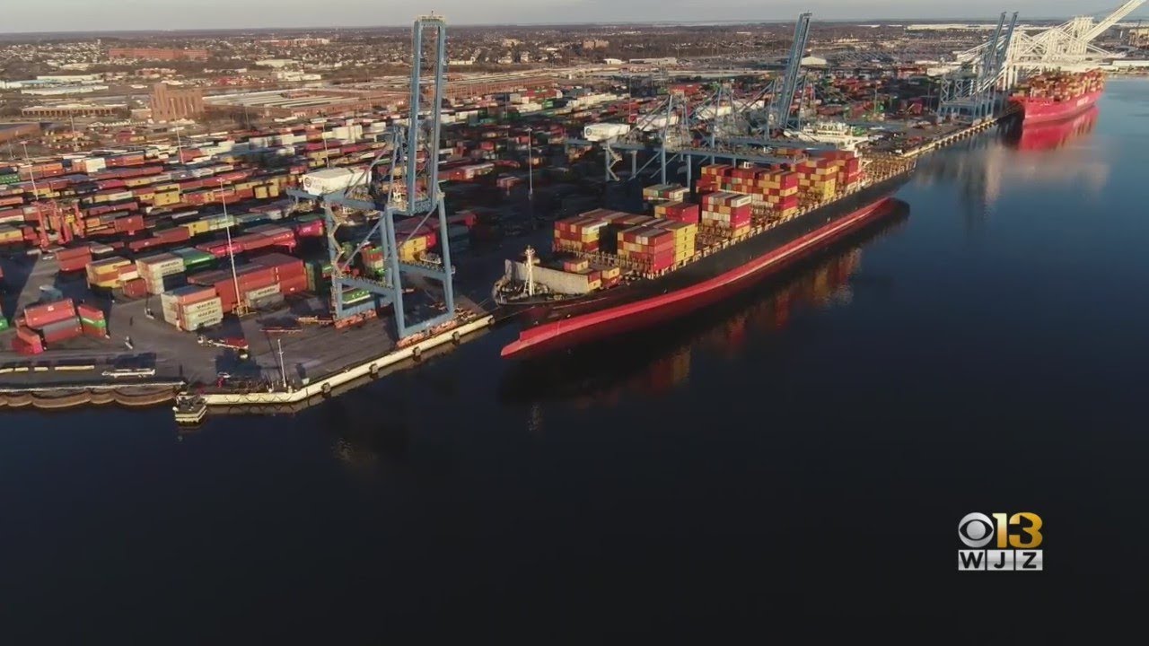 While West Coast Ports Buckle Under High Demand, The Port Of Baltimore Is Chugging Along