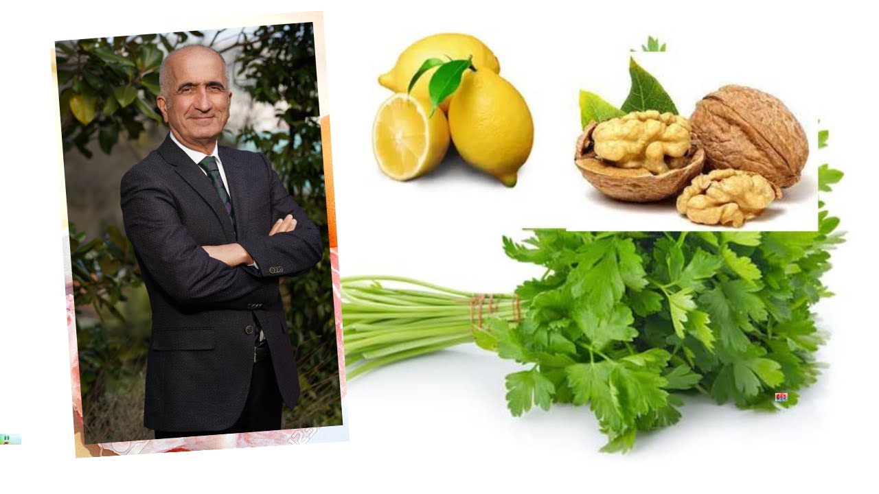 DAMAR AÇAN MUCİZELER : CEVİZ SUYU VE SARIMSAKLI MAYDANOZ, LİMON KÜRÜ...