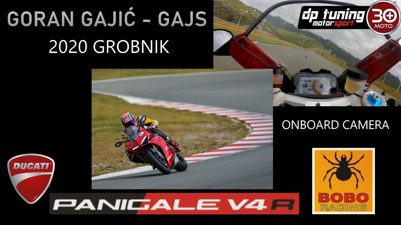 GORAN GAJIĆ - GAJS⚡️Ducati Panigale V4R Onboard Camera /2020 Automotodrom /Bobo racing/ 331.MOTO 30+