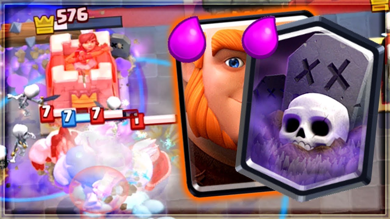Clash Royale — Мета-колоды «Безумие кладбища»!