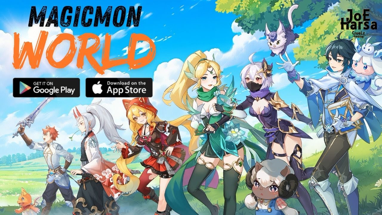 Magicmon: World Gameplay Walkthrough Pet MMORPG (Android, iOS)