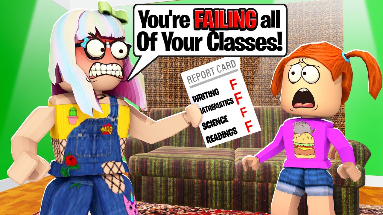 I Got My Report Card In Roblox Brookhaven!