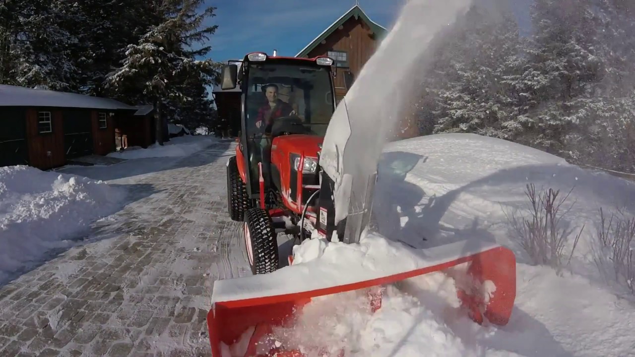Kubota B2650 and B2782 Blower