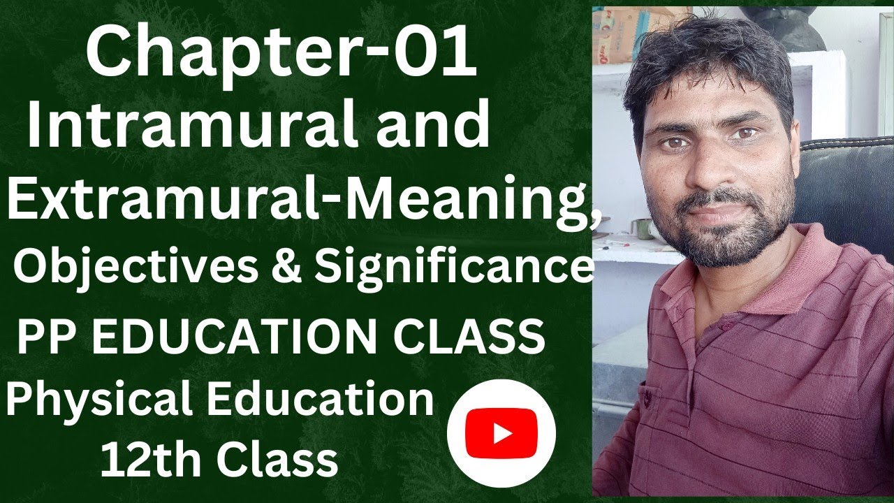 Intramural & Extramural,Meaning|physical education|chapter 01|Management sports Events|CBSE 12TH.