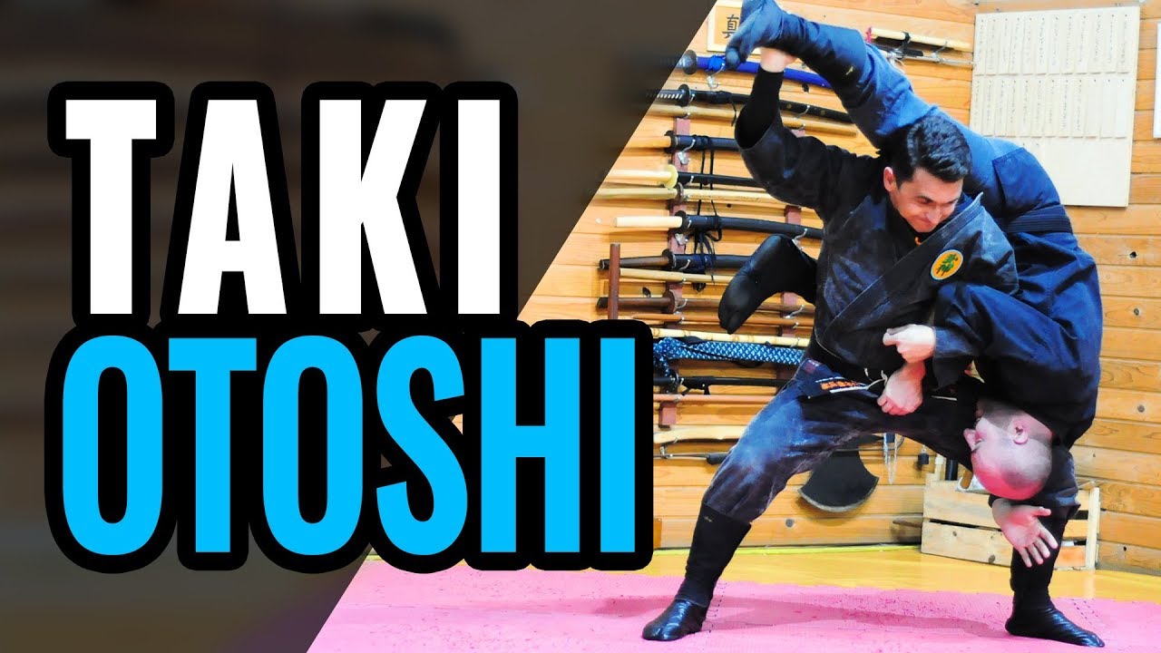 Taki Otoshi 瀧落 | Bujinkan | Chi Ryaku no Maki