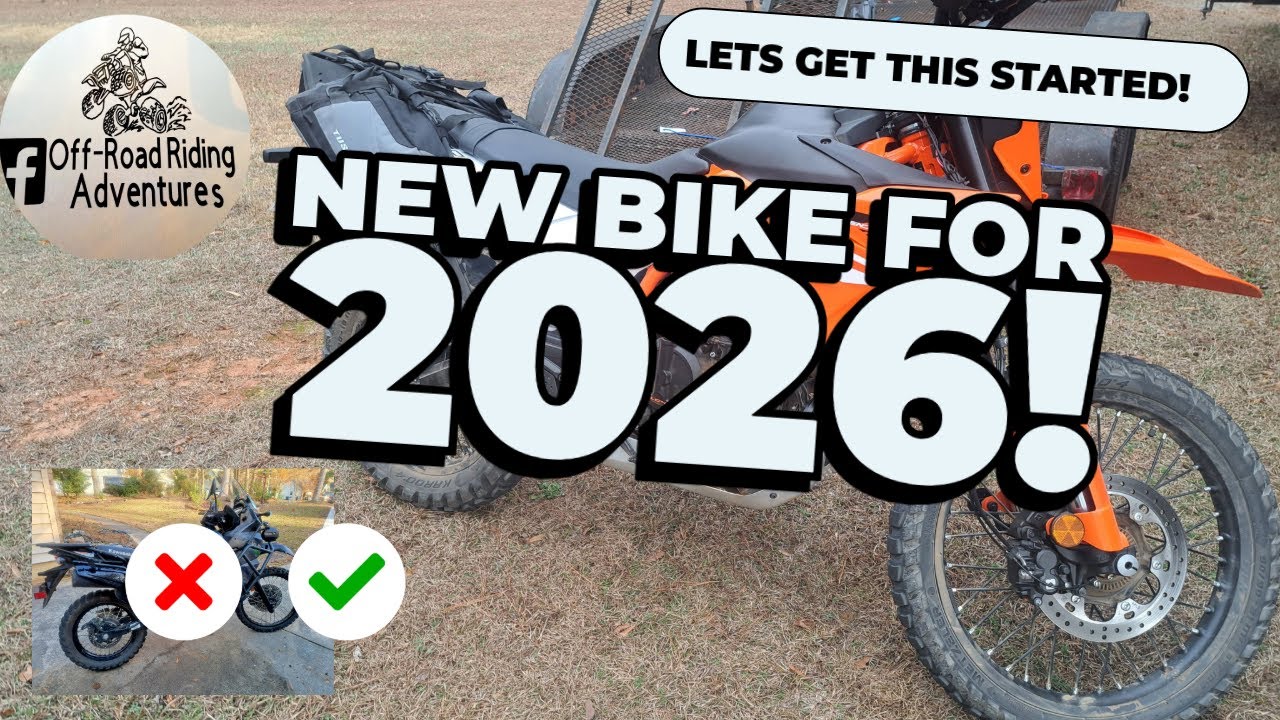 Новый мотоцикл и новые приключения в 2026 году!!