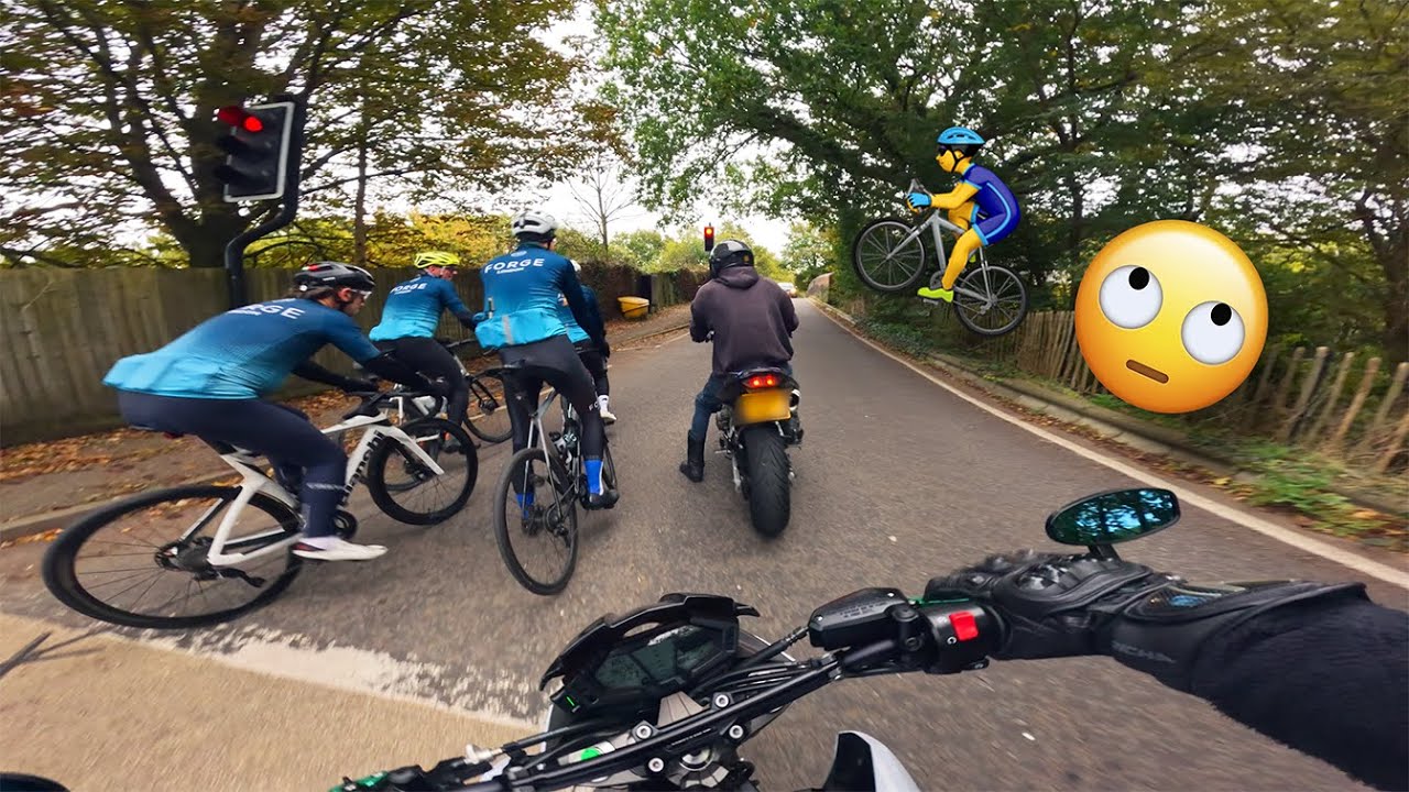POV Ride - I Hate Cyclists! - Kawasaki Z800 - Akrapovic Exhaust - 4K