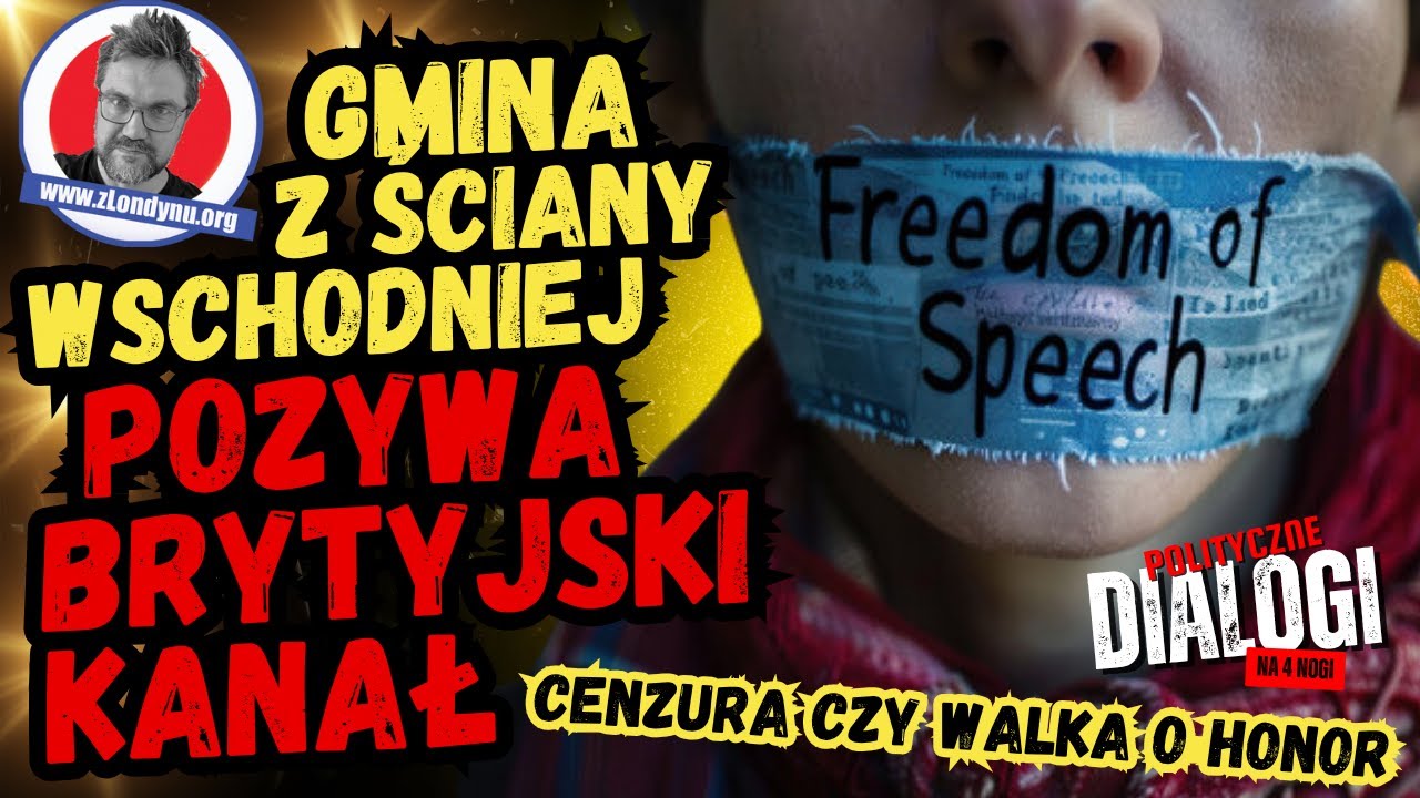 Gmina z ściany wschodniej pozywa brytyjski kanał! Cenzura czy obrona honoru?