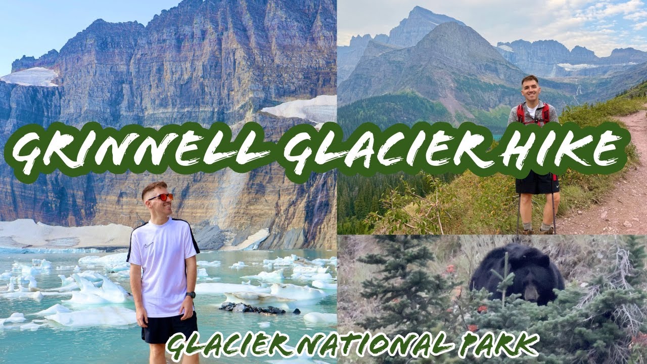 Hiking Grinnell Glacier Alone with Bears! - Glacier National Park, MT.