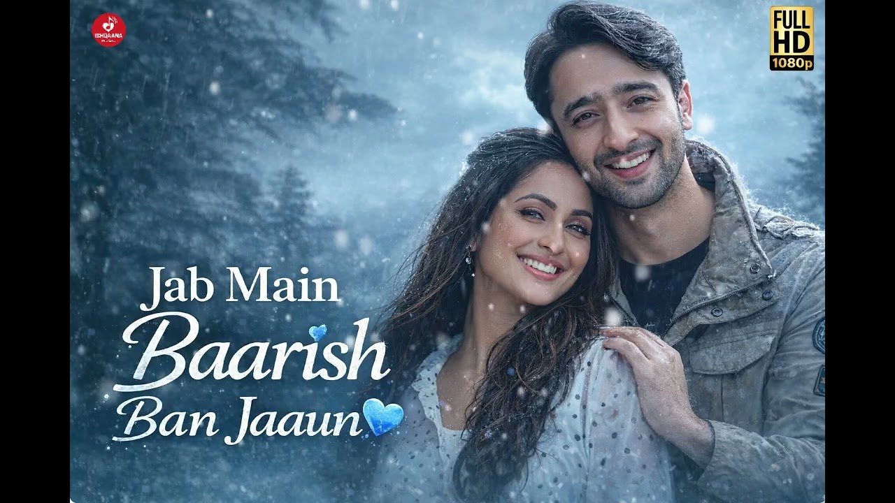 Main Baarish Ban Jaaun 🌧️| Romantic Rain Love Song | Heart Touching Song #RomanticSong #RainLoveSong
