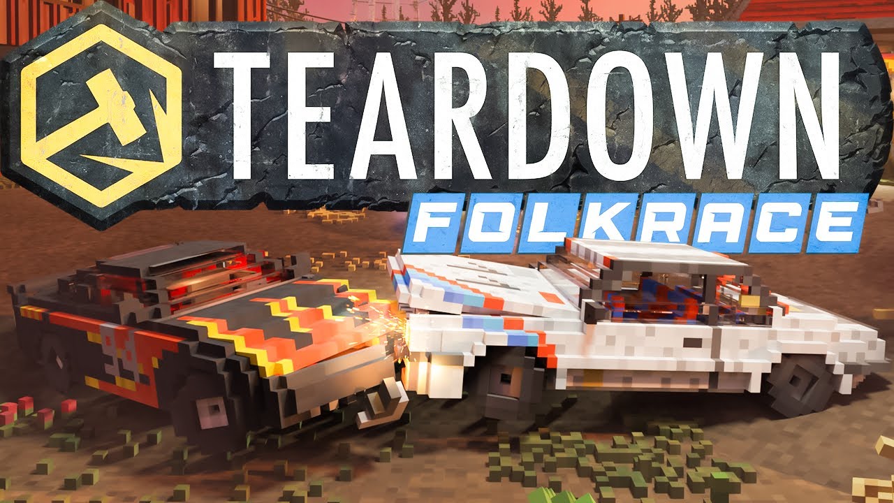 High Octane Racing in a Fully Destructive Sandbox - Teardown Folkrace