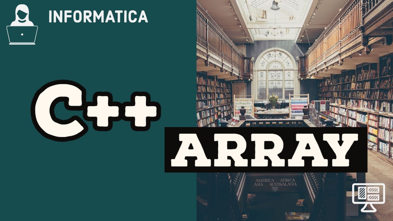 C++ gli array (creazione, inizializzazione e ciclare sugli array in C++)