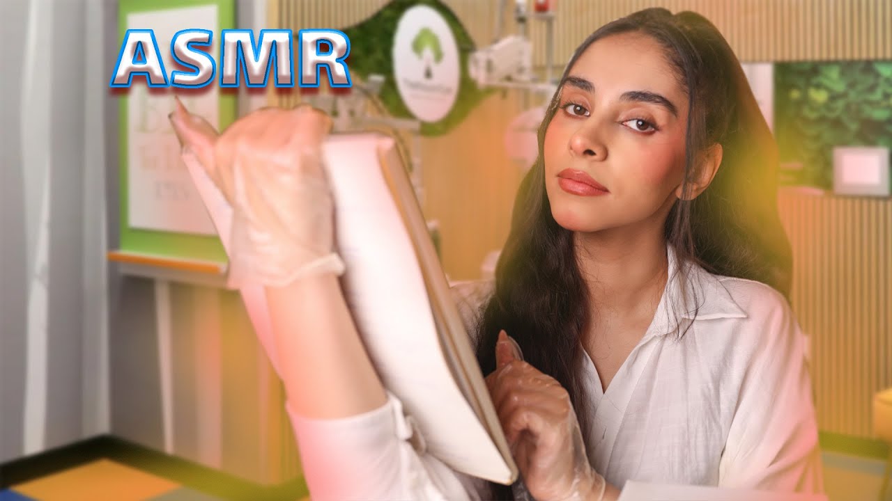ای اس ام آر فارسی | دکتر مدرسه معاینت میکنه(رول پلی asmr) 💤