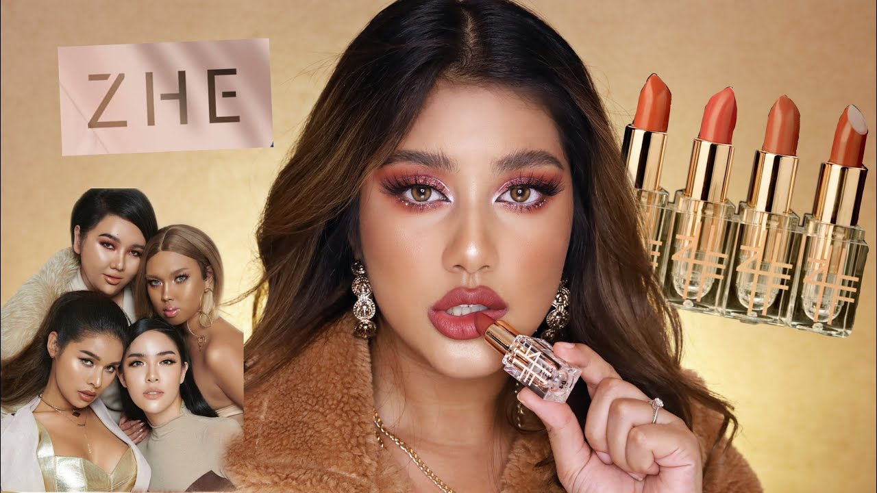 มาแล้วจ้า!! รีวิว ลิปสติกรุ่นใหม่จาก ZHE COSMETICS ! จะปังหรือพังคลิปนี้รู้กัน!!